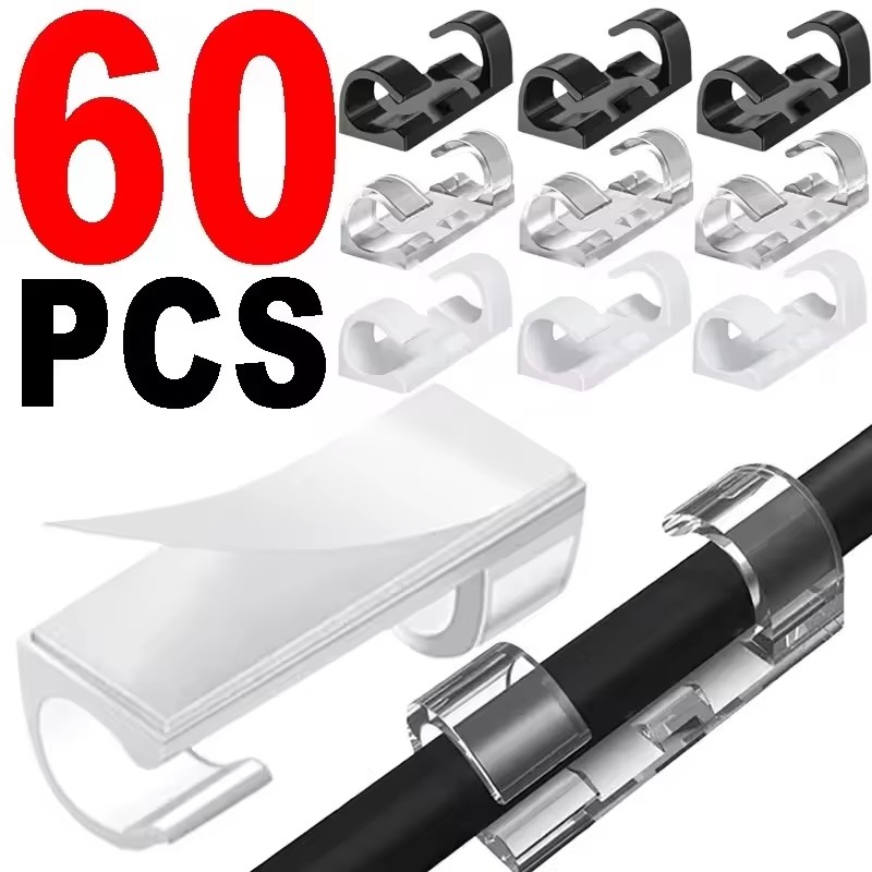 Car Cable Organizer - Cable Clips Organizer Drop Wire Holder