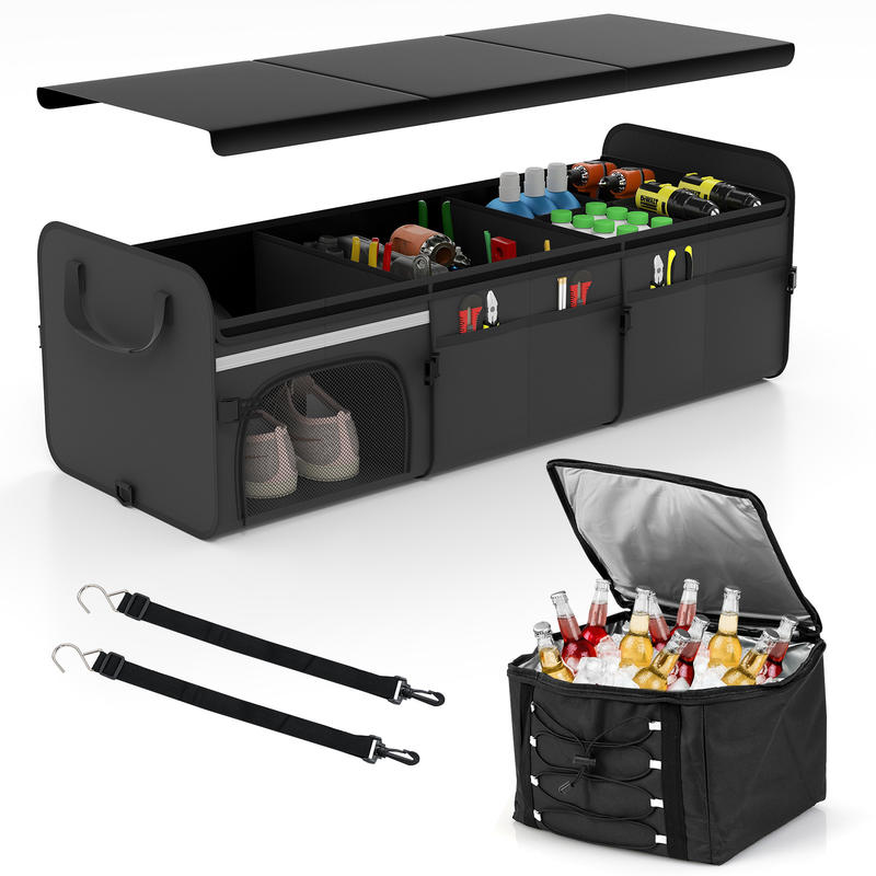 Car Organizer - 18 Gal Car Trunk Organizer with