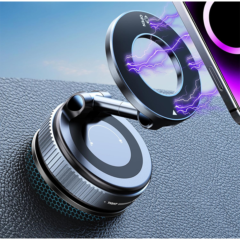 Foldable Magnetic Phone Holder - Car Vacuum ulasan dan harga