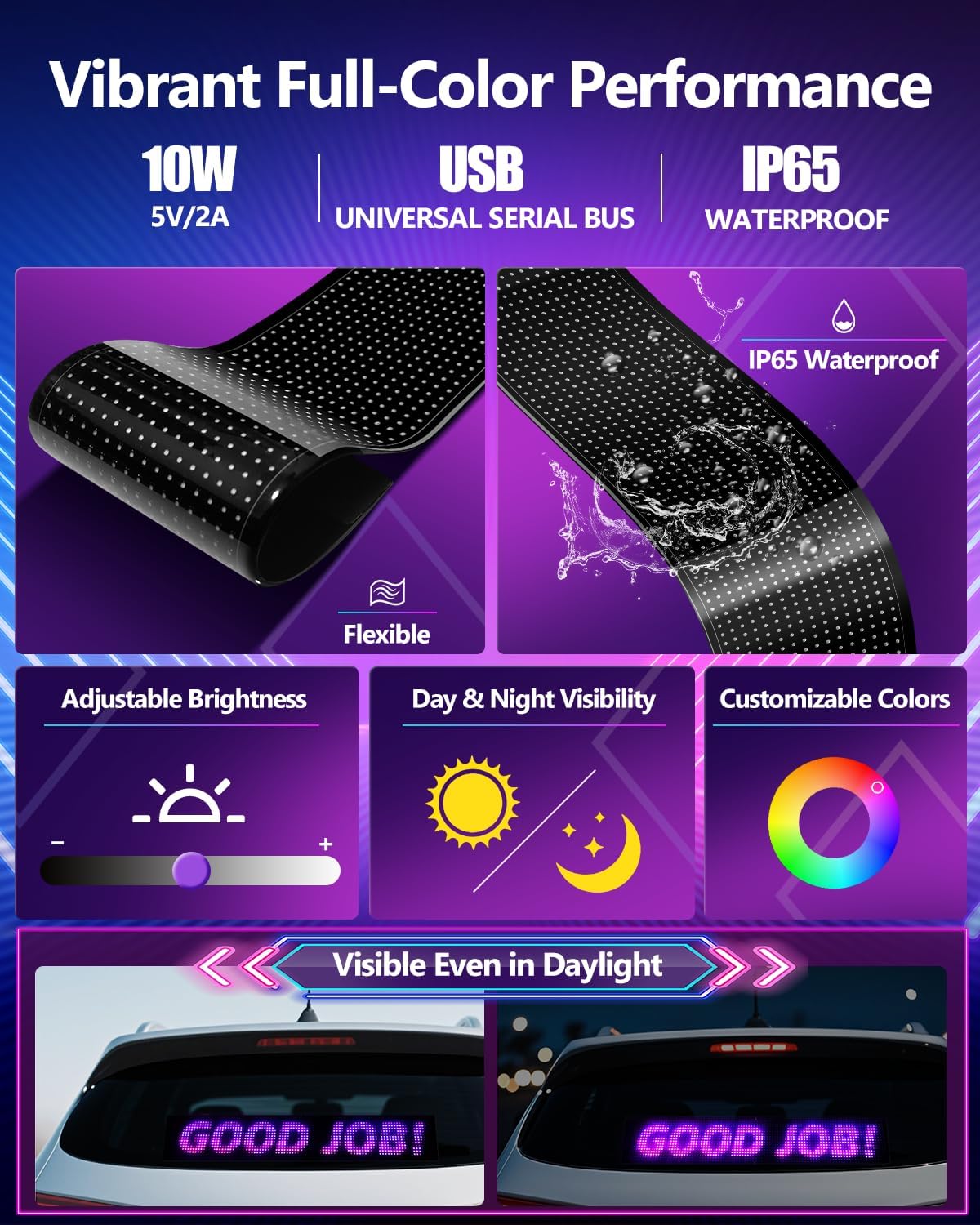2025 Upgrade Multifunctional L - Car Led Light ulasan dan harga