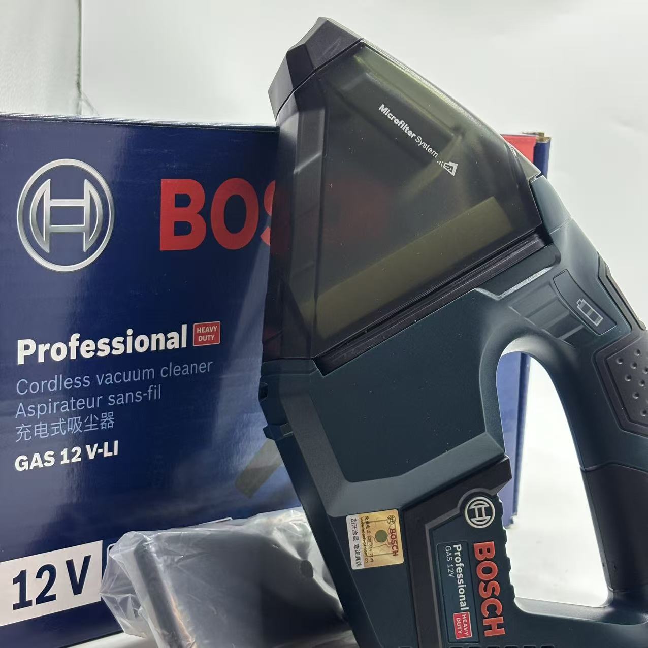 Bosch GAS 12V-LI Professional  - Car Vacuum ulasan dan harga