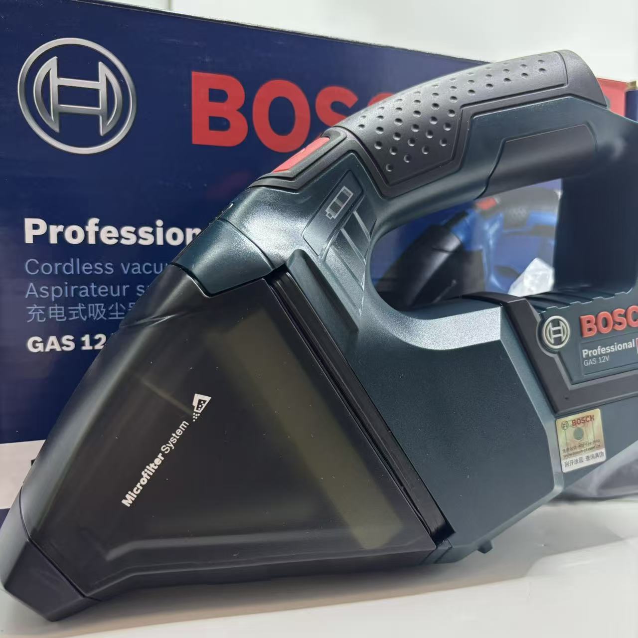 Bosch GAS 12V-LI Professional  - Car Vacuum ulasan dan harga