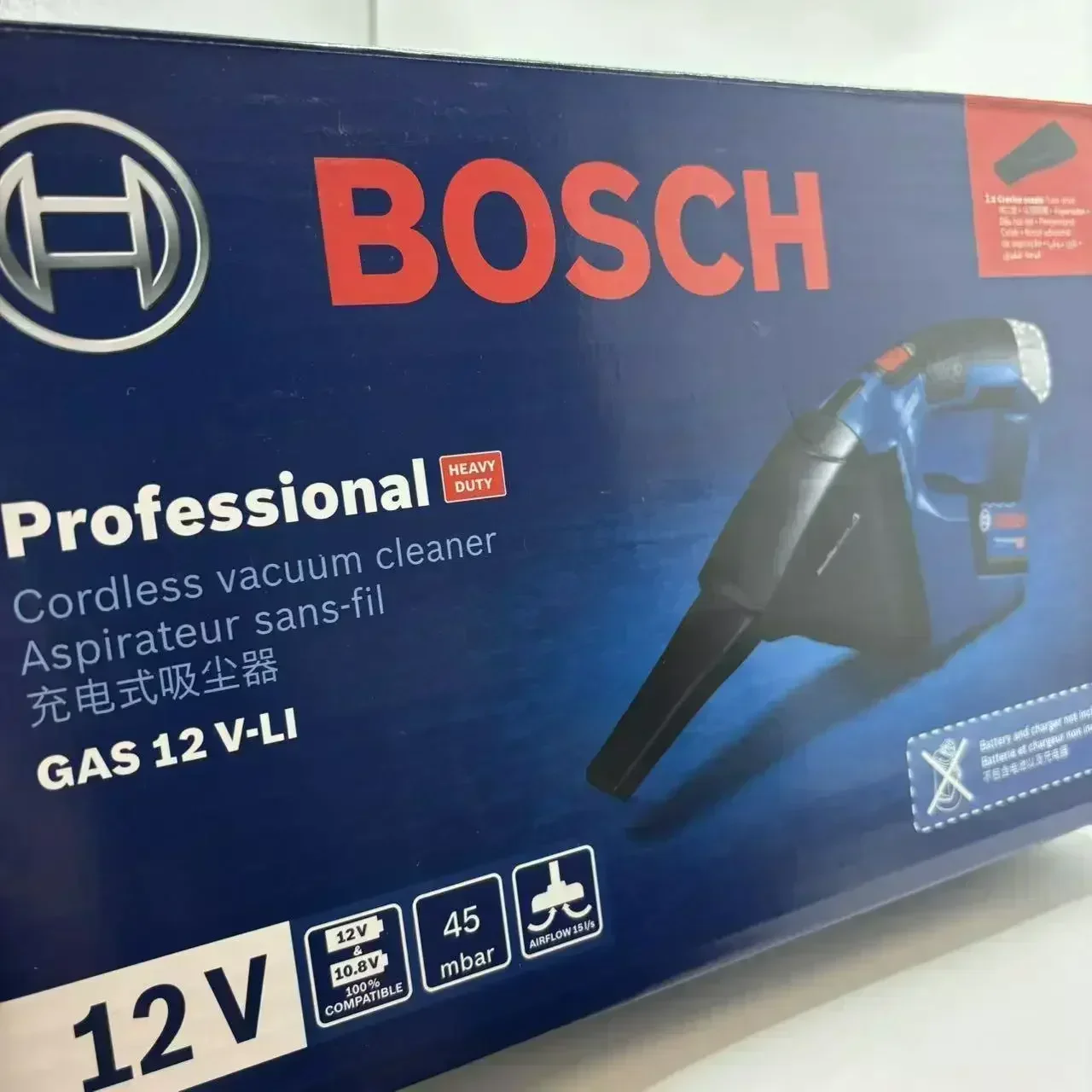 Bosch GAS 12V-LI Professional  - Car Vacuum ulasan dan harga