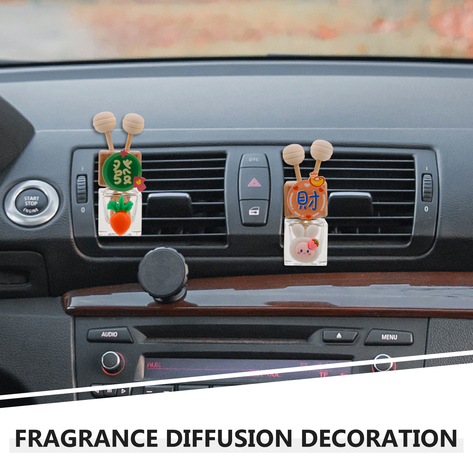 2Pcs Car Essential Oil Diffuse - Car Air Freshener ulasan dan harga