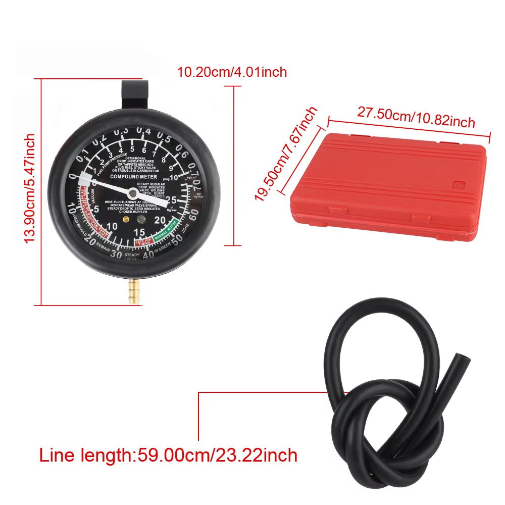 Car Manometer Vacuum Pressure  - Car Vacuum ulasan dan harga