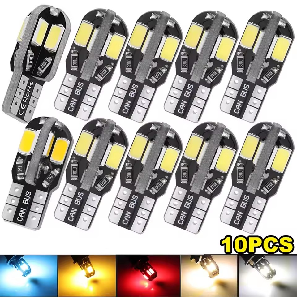 20/10PCS Car Interior Bulb W5W - Car Led Light ulasan dan harga