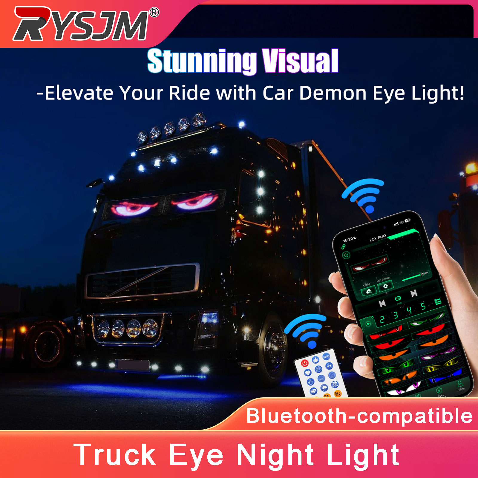 LED Devil Eye Light For Car Tr - Car Led Light ulasan dan harga