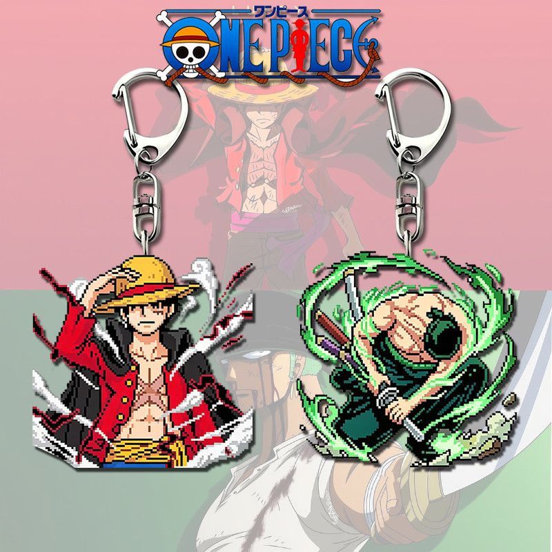 Cartoon One Piece Luffy Zoro A - Car Accessories Japanese ulasan dan harga