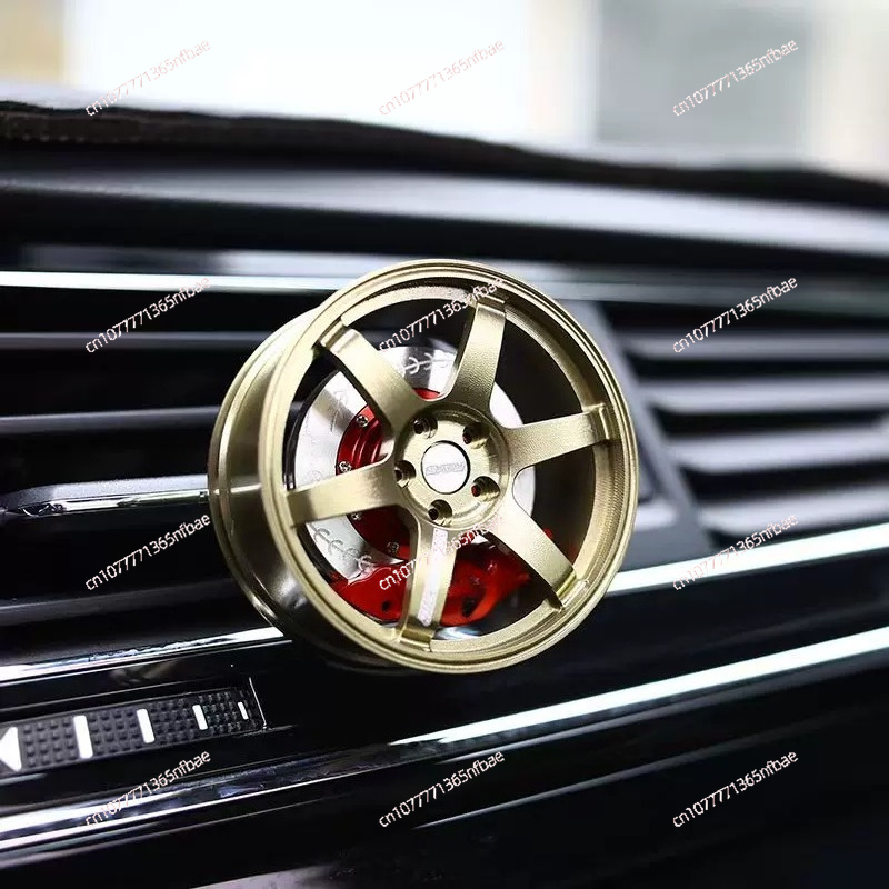 TE37 Wheel Rim Model Car Air F - Car Air Freshener ulasan dan harga