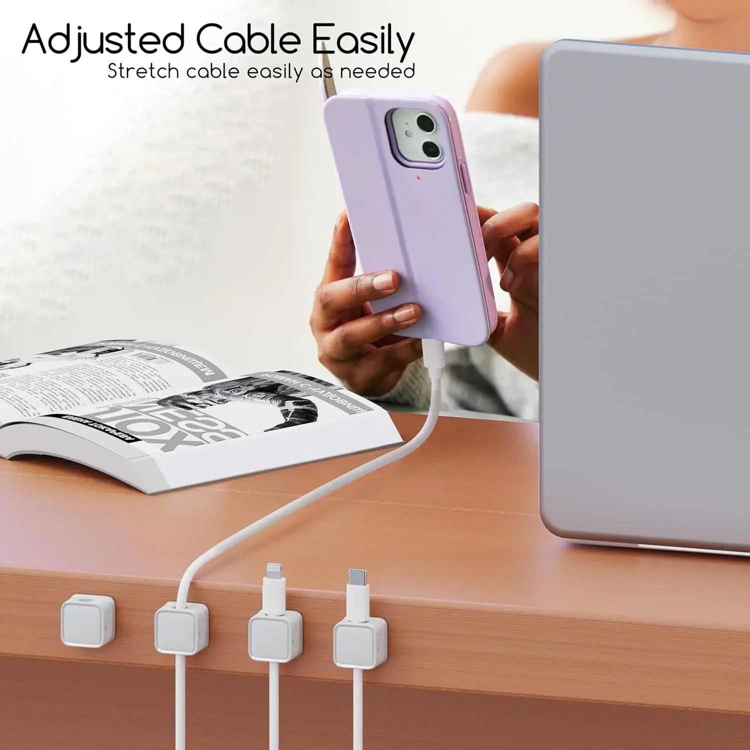 Mini Cable Organizer Holder Ma - Car Cable Organizer ulasan dan harga
