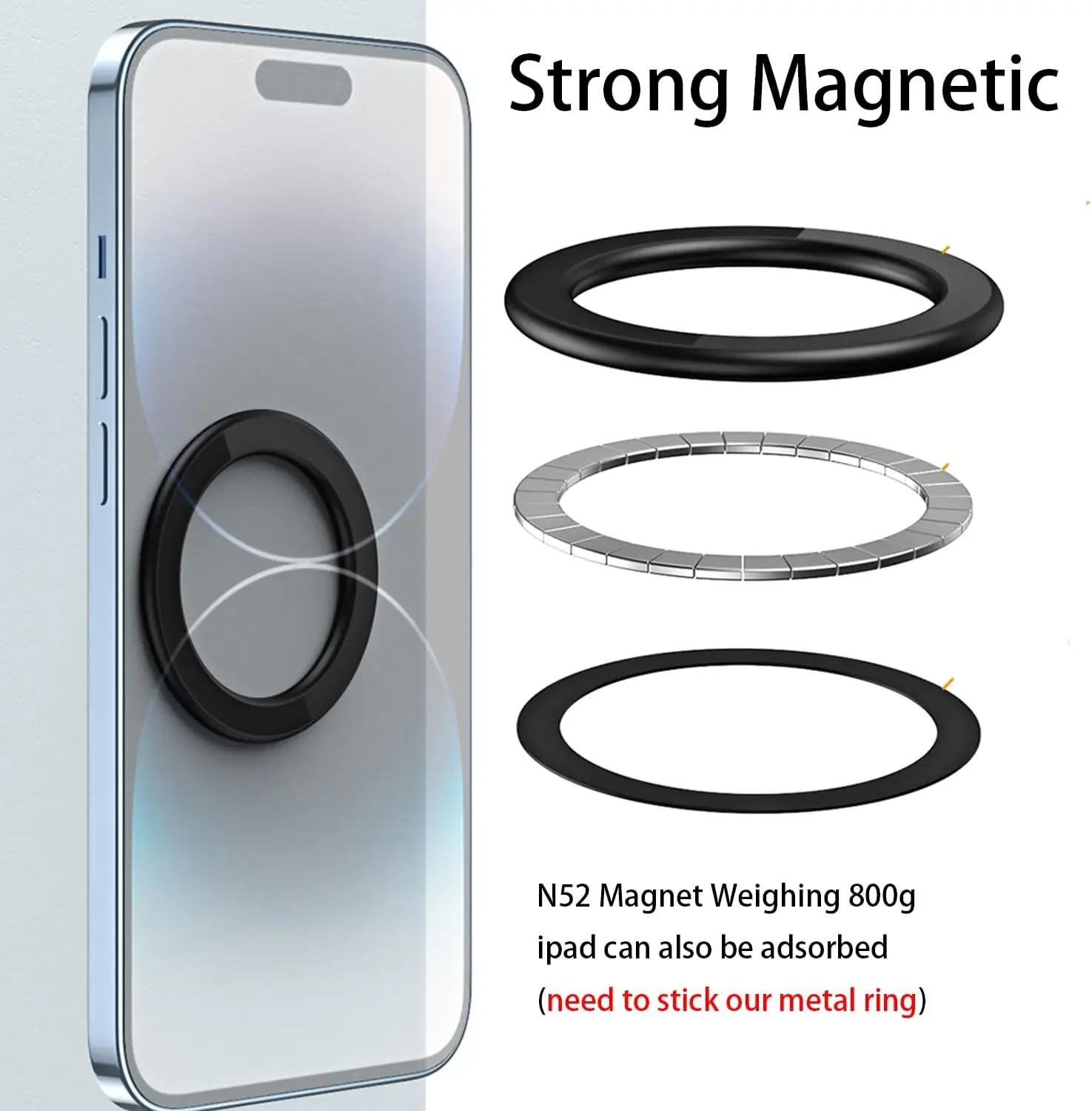 For MagSafe Magnetic Ring Hold - Car Phone Holder ulasan dan harga