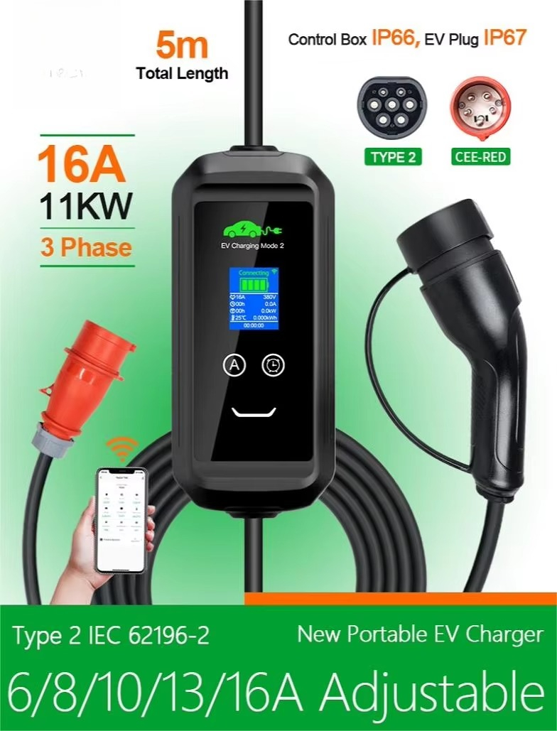 Custom USA AC Portable EV Char - Car Charger ulasan dan harga