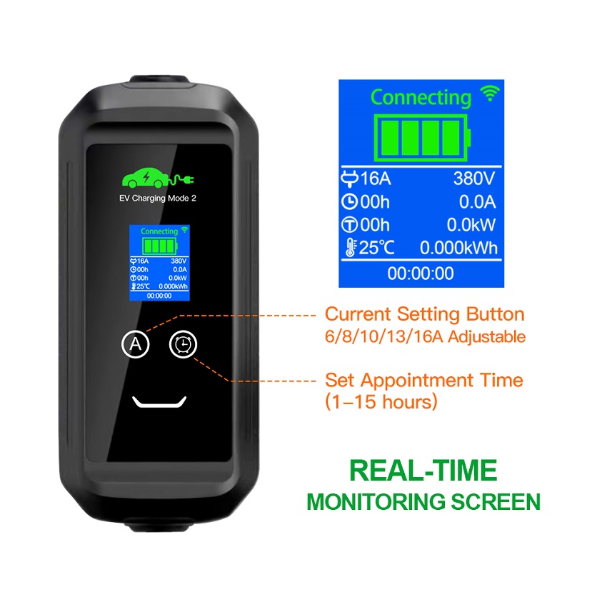 Custom USA AC Portable EV Char - Car Charger ulasan dan harga