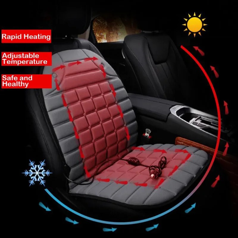 EAFC Universal 12V Car Front E - Car Seat Cover ulasan dan harga