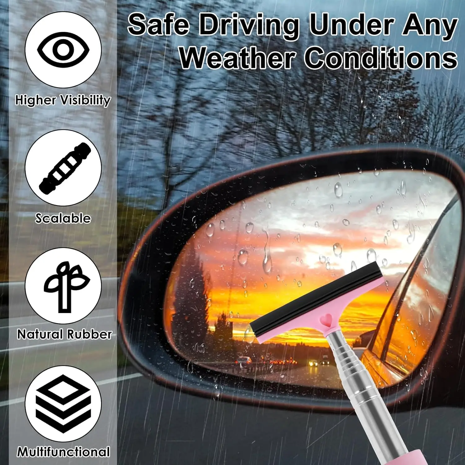 Rearview Mirror Windscreen Wip - Car Wiper ulasan dan harga