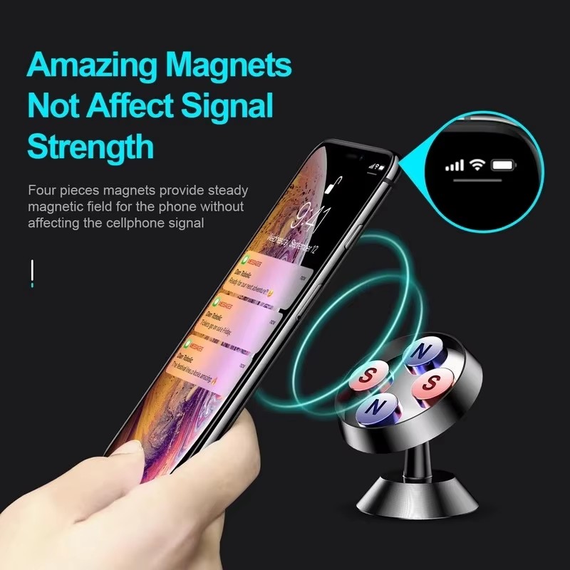 Magnetic Car Phone Holder Magn - Car Phone Holder ulasan dan harga