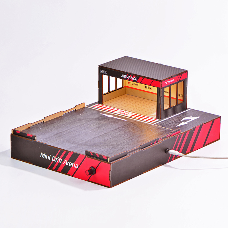 1:64 Scale DIY Drift Track Dio - Car Led Light ulasan dan harga