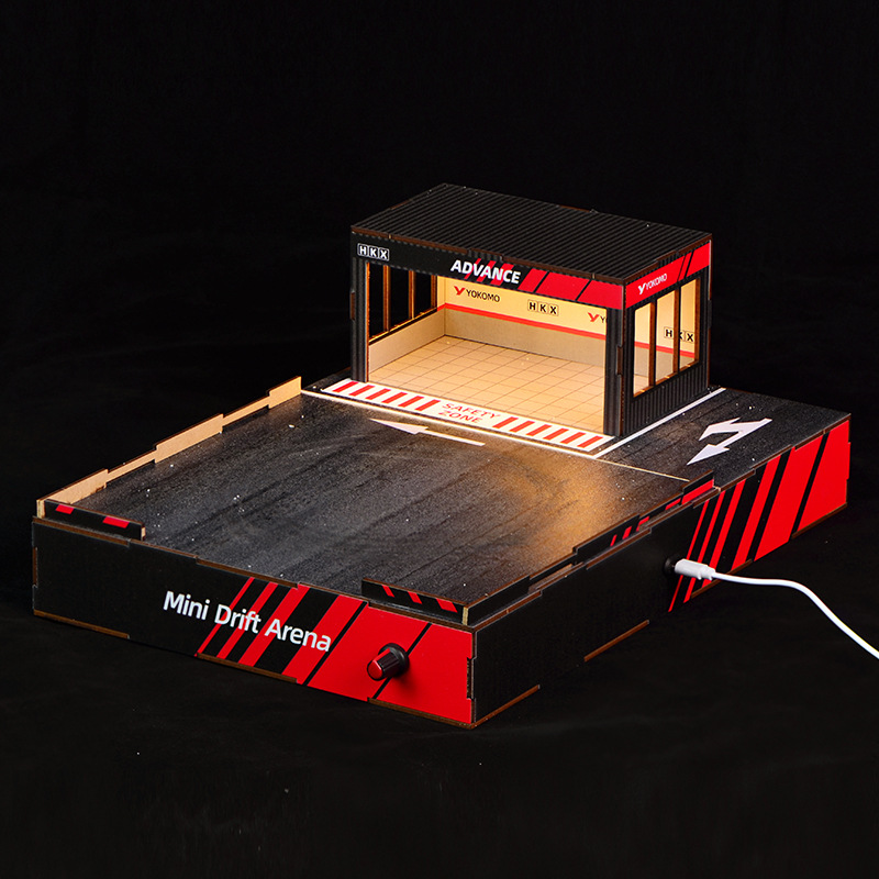 1:64 Scale DIY Drift Track Dio - Car Led Light ulasan dan harga