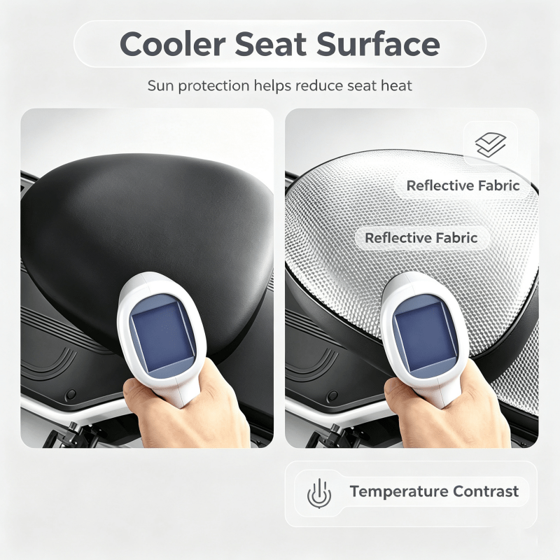 Electric Bicycle Seat Cover Ca - Car Seat Cover ulasan dan harga