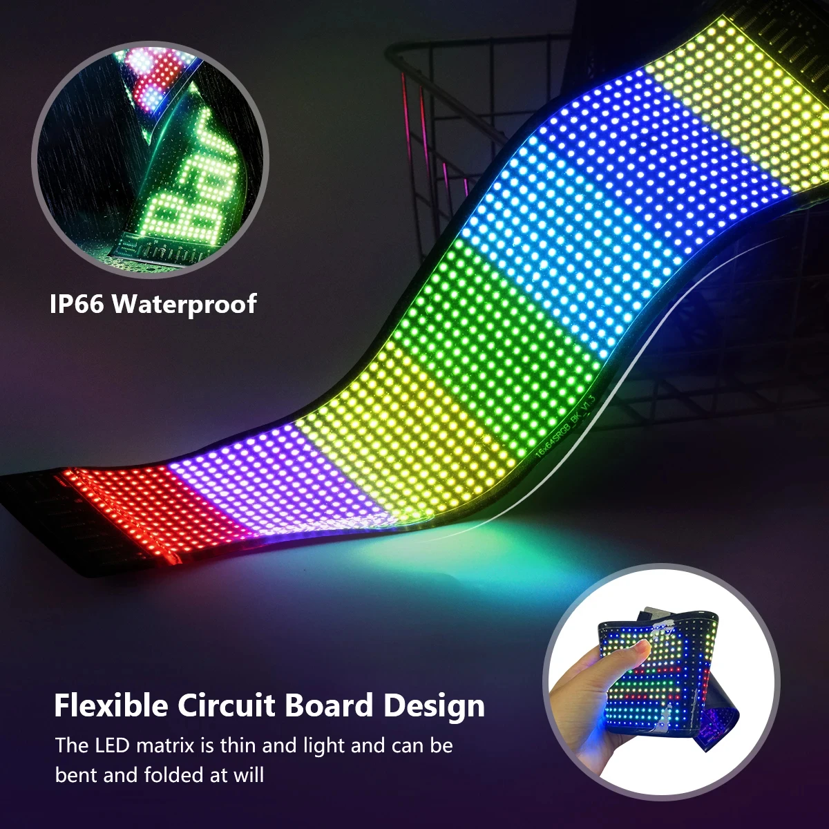 LED DIY Matrix Pixel Panel Led - Car Led Light ulasan dan harga