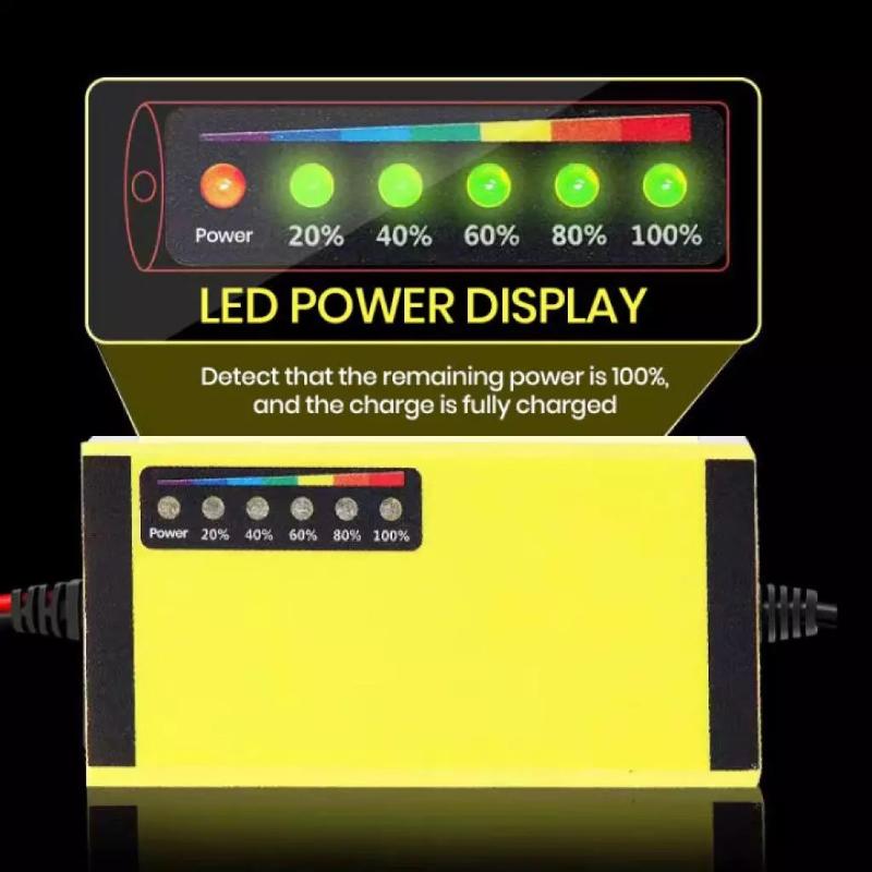 12V 4AH-20AH Car Battery Charg - Car Charger ulasan dan harga