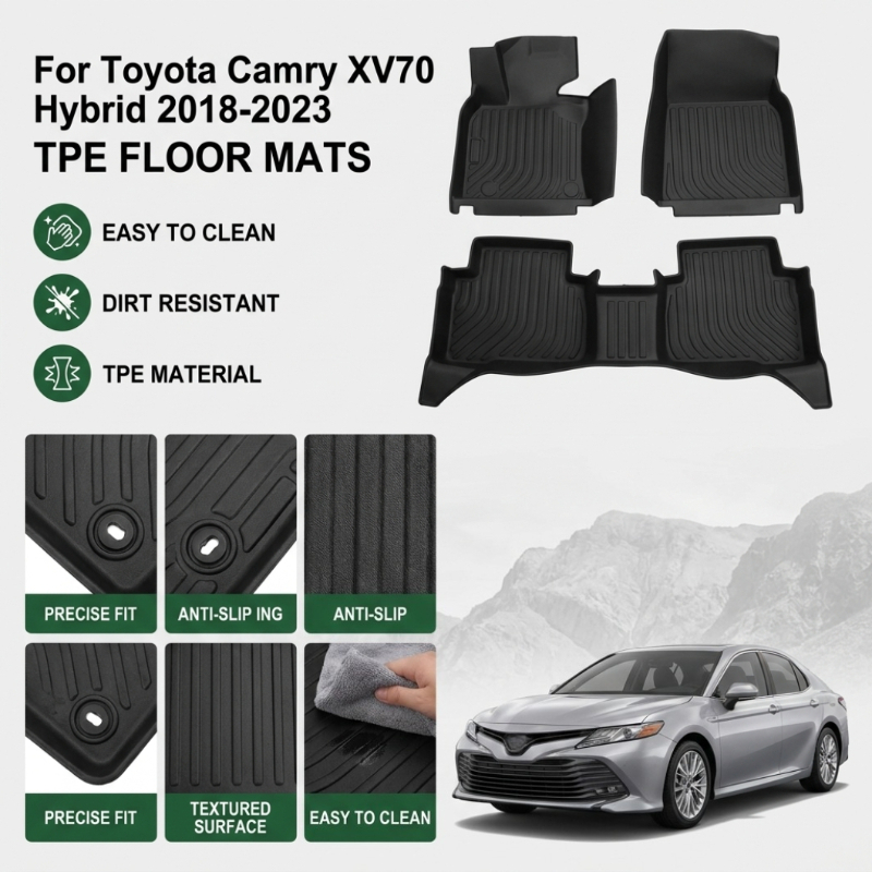 TPE Car Floor Mats For Toyota  - Car Floor Mat ulasan dan harga