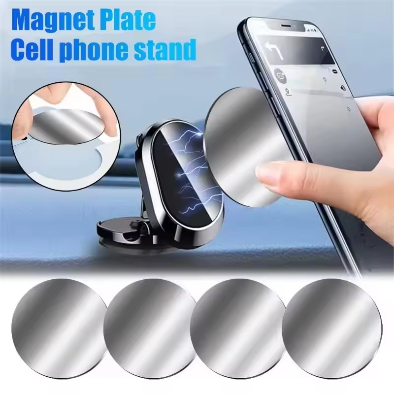 1/50Pcs Ultra Thin Metal Plate - Car Phone Holder ulasan dan harga