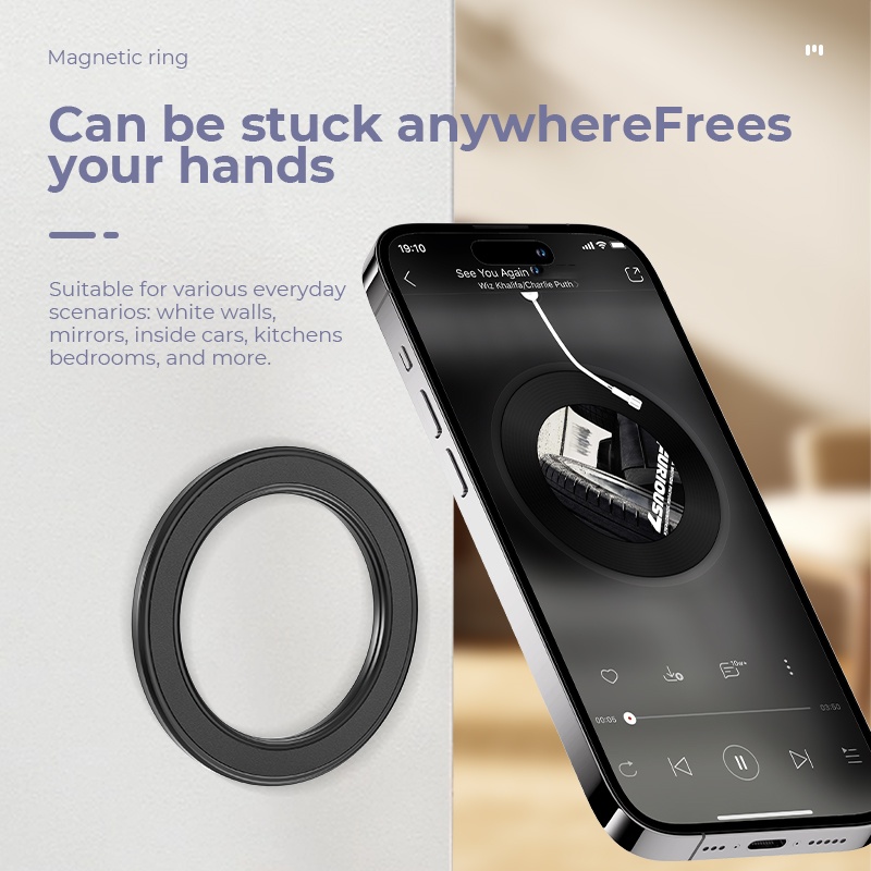 For Magsafe Strong Magnetic Ri - Car Phone Holder ulasan dan harga