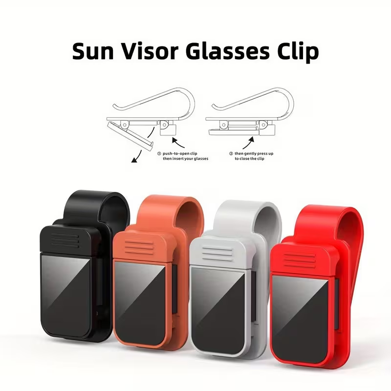 Sun Visor Sunglasses Holder fo - Car Organizer ulasan dan harga