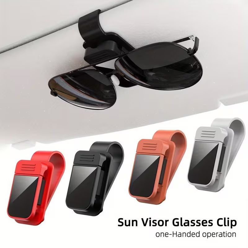 Sun Visor Sunglasses Holder fo - Car Organizer ulasan dan harga