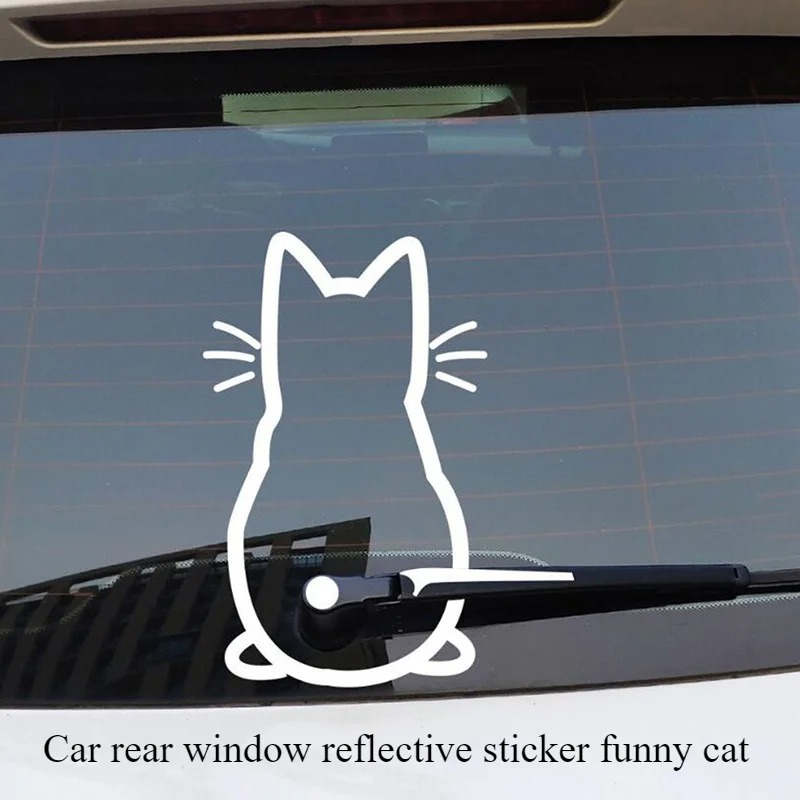 Car Stickers Personalized Kitt - Car Wiper ulasan dan harga