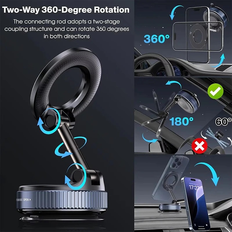 Magnetic Car Phone Holder Vacu - Car Vacuum ulasan dan harga