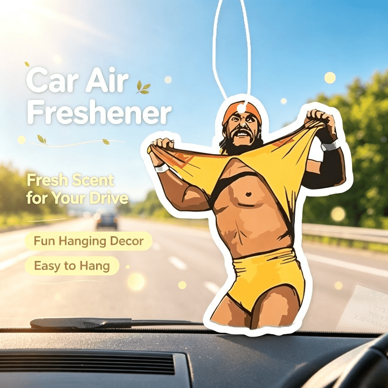 Car Air Freshener Retro Wrestl - Car Air Freshener ulasan dan harga