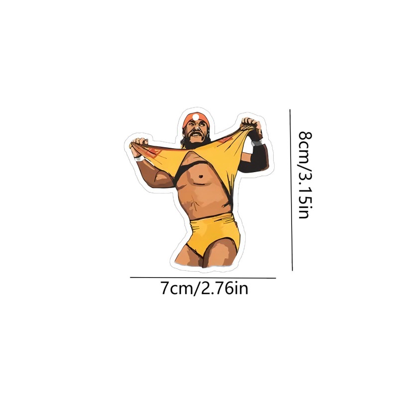 Car Air Freshener Retro Wrestl - Car Air Freshener ulasan dan harga