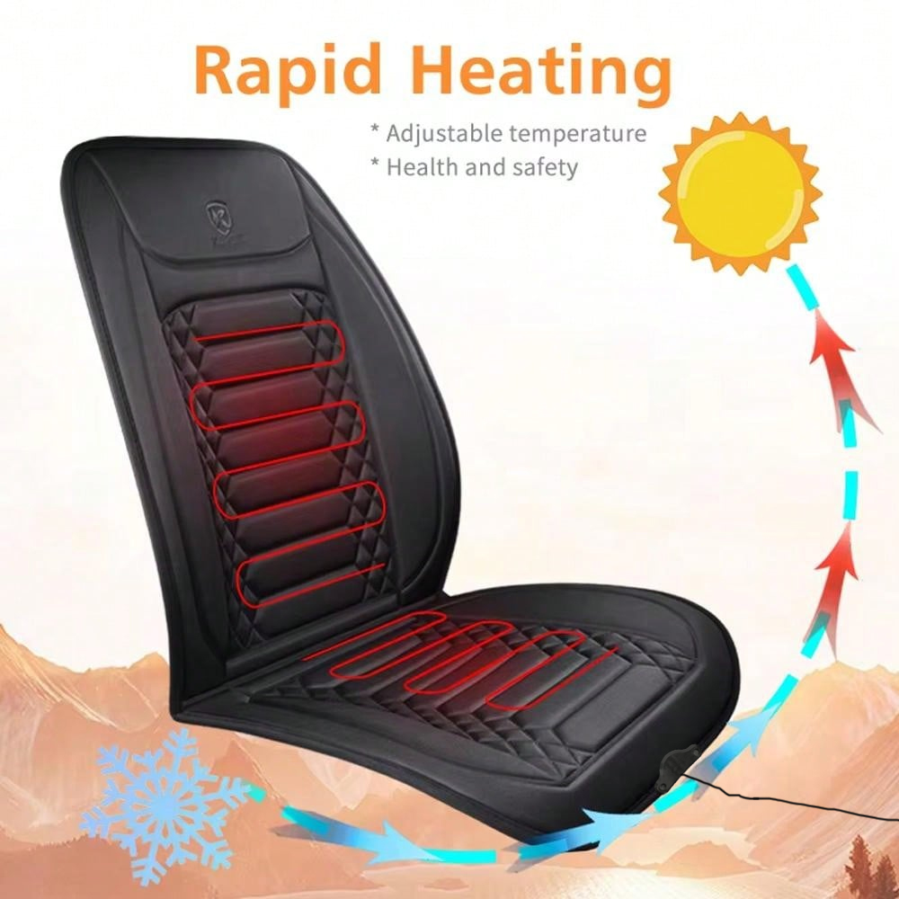 12V Heated Car Seat Cover Heat - Car Seat Cover ulasan dan harga