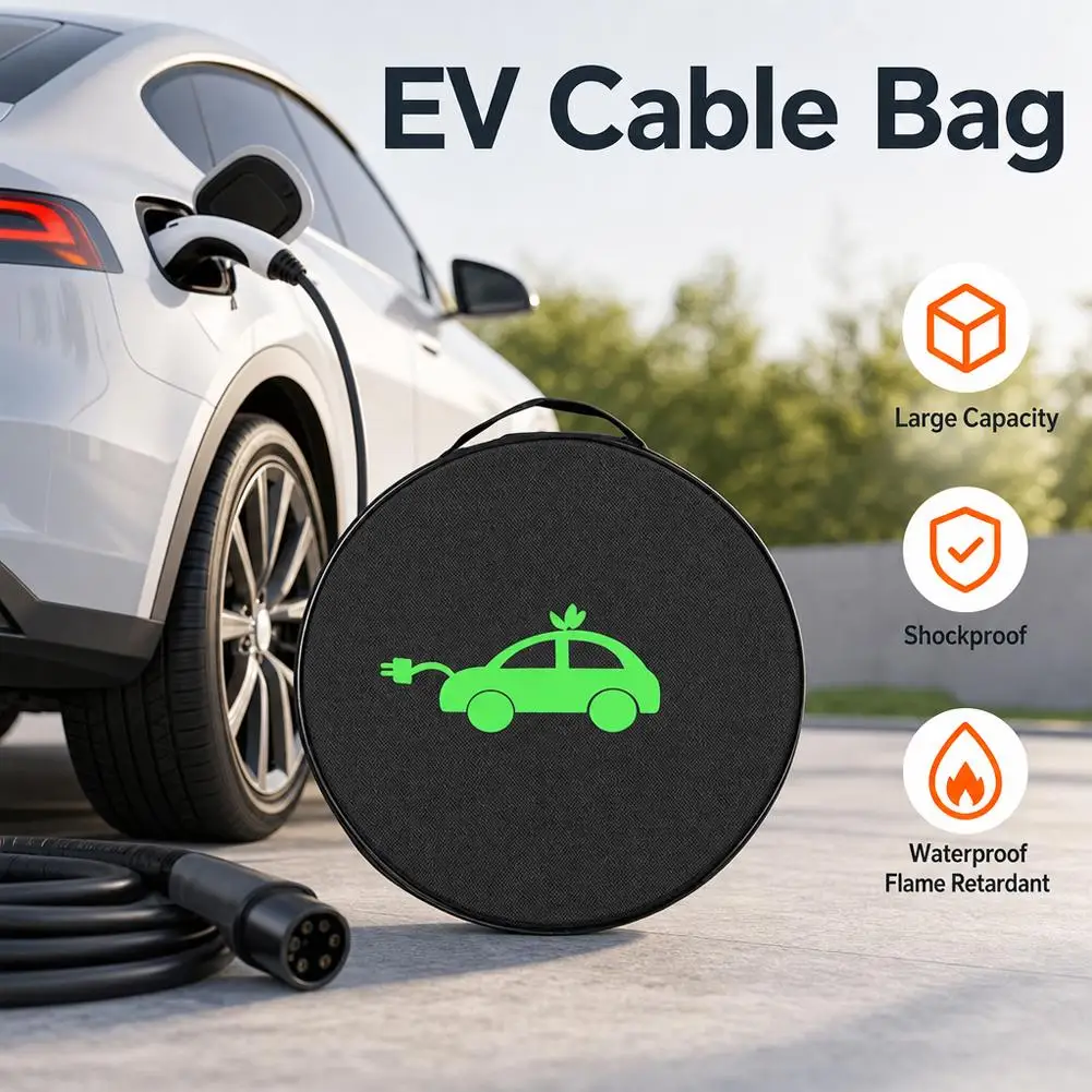 New Car Charger Storage Bag Ca - Car Cable Organizer ulasan dan harga