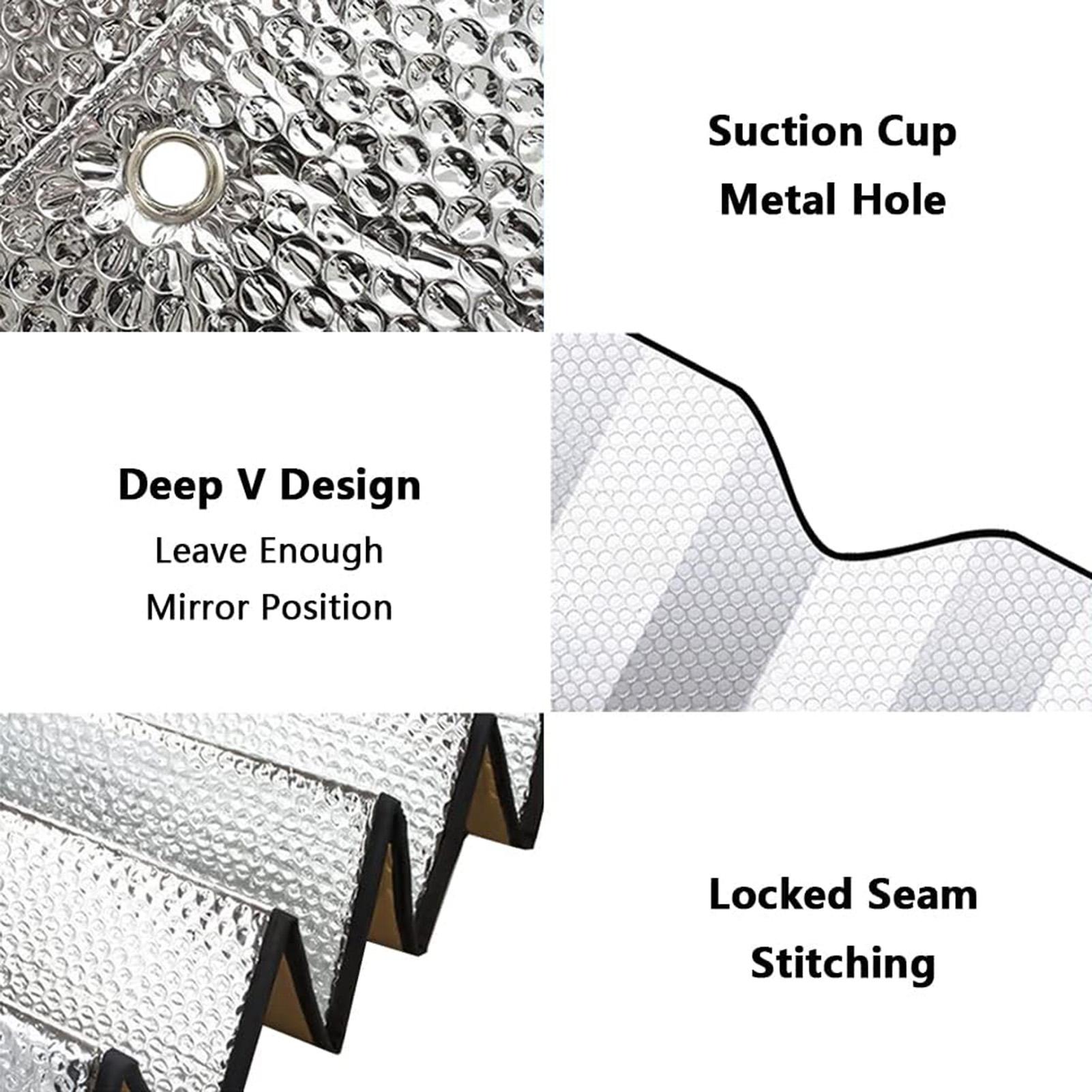 Car Windshield Sun Shade Unive - Windshield Sun Shade ulasan dan harga