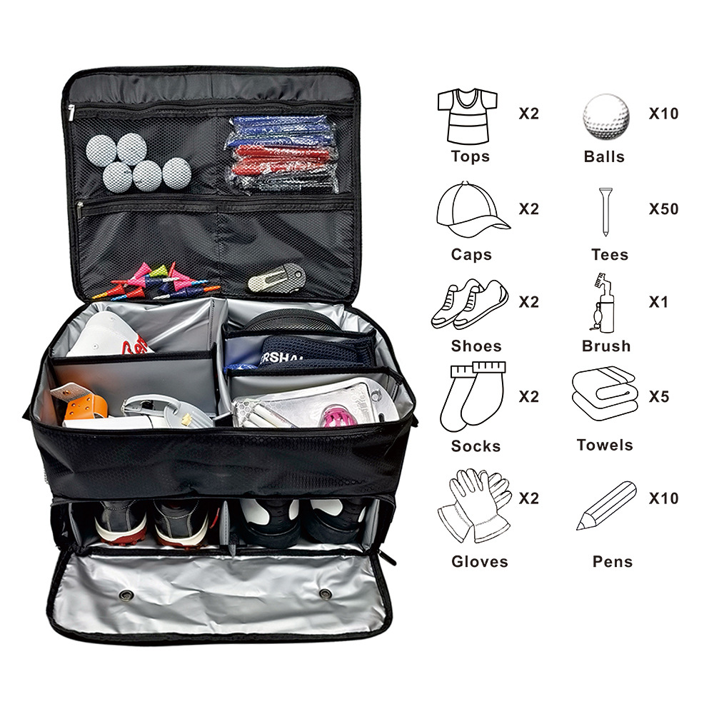 Golf Trunk Organizer Storage w - Car Organizer ulasan dan harga
